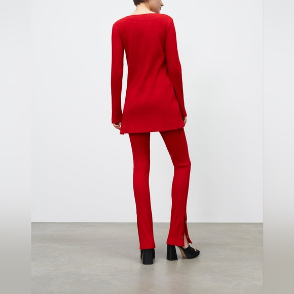 Zara Limited Edition Long Rib Top - Picture 6 of 8